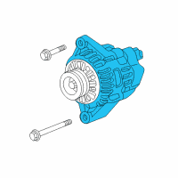 OEM Honda Fit Alternator, Reman Diagram - 06311-RB0-505RM