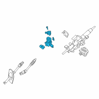 OEM 2017 Toyota Sequoia Upper Bracket Diagram - 45020-04010