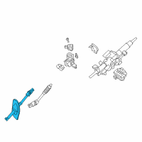 OEM Toyota Sequoia Intermed Shaft Diagram - 45220-0C010