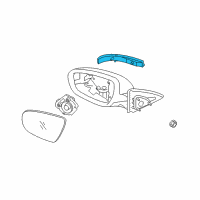 OEM 2015 Kia Optima Lamp Assembly-Outside Mirror Diagram - 876142T000