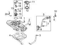 OEM 2022 Hyundai Elantra Regulator-Fuel Pressure Diagram - 31370-L1000