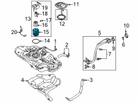 OEM 2022 Hyundai Santa Cruz Cup Assembly-Reservoir Diagram - 31116-L1000