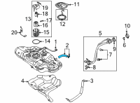 OEM Hyundai Elantra Hose-Fuel Filler Diagram - 31036-AA500