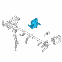 OEM 2020 Hyundai Accent Body Control Module Diagram - 95400-J0400