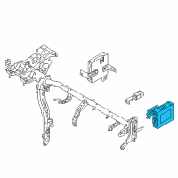 OEM 2021 Hyundai Accent Module Assembly-Smart Key Diagram - 95480-J0040