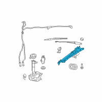 OEM 2008 Chrysler Sebring Linkage-WIPER Diagram - 68020540AA