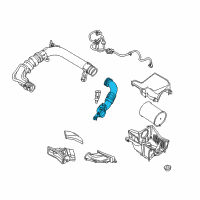 OEM 2018 Ford Focus Air Hose Diagram - F1FZ-9C623-A