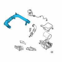 OEM 2017 Ford Focus HOSE ASY Diagram - MN1Z-9F788-A