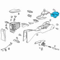 OEM Honda Fit Holder, Front Cup (Deep Black) Diagram - 83403-T5R-A01ZA