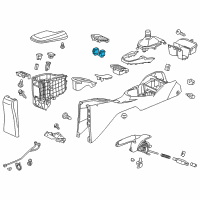 OEM 2020 Honda Fit Switch Assembly, Passenger Side Heated Seat Diagram - 35600-TF0-003