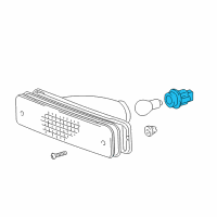 OEM 1996 Toyota 4Runner Socket Diagram - 81945-12010