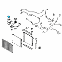 OEM 2015 BMW ActiveHybrid 3 Cover Lid Diagram - 17-11-7-639-024