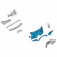 OEM 2007 Infiniti G35 Dash Assy-Upper Diagram - 67100-AM630