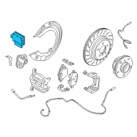 OEM 2016 BMW i8 Control Unit Emf Diagram - 34-43-6-887-357