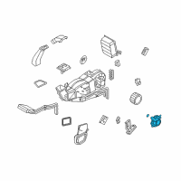 OEM Ford Expedition Blower Assembly Diagram - 6L1Z-19805-A