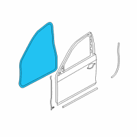 OEM BMW 535i GT Sealing, Door Front Right Diagram - 51-76-7-226-396