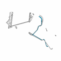 OEM 2003 Dodge Ram 1500 Tube-Oil Cooler Diagram - 52028812AE