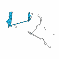 OEM Dodge Ram 1500 Cooler-Transmission Oil Diagram - 52028808AC