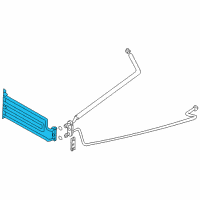 OEM 1999 BMW 750iL Cooling Coil Diagram - 32-41-1-141-286