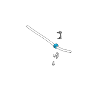 OEM 2002 Chevrolet Trailblazer EXT Bushings Diagram - 15001092