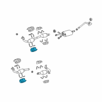 OEM 2013 Toyota Tundra Front Insulator Diagram - 18445-0P050