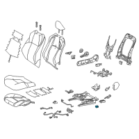 OEM 2019 Toyota C-HR Heater Control Diagram - 85864-05020