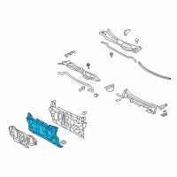 OEM 2007 Toyota Camry Dash Panel Diagram - 55101-06320