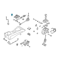 OEM Hyundai Genesis Coupe Knob-GEARSHIFT Lever Diagram - 43711-2M300