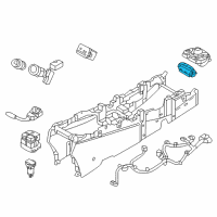 OEM Kia K900 Switch Assembly-Console Diagram - 933103T325KCA