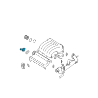 OEM 2002 Nissan Maxima Thermostat Assembly Diagram - 21200-8J10B