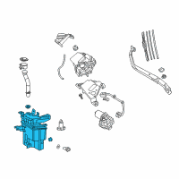 OEM 2022 Lexus LC500h Jar, Washer, A Diagram - 85315-11010