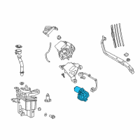 OEM Lexus LC500 Motor Assembly, Front WIPER Diagram - 85110-11050