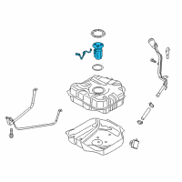 OEM 2017 Ford C-Max Fuel Pump Diagram - FV6Z-9H307-L