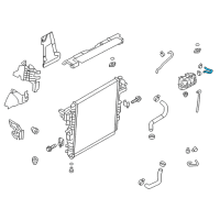 OEM 2021 Nissan Armada Hose-RESERVER Tank Diagram - 21740-1LA0A