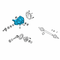 OEM 2019 Kia K900 Carrier Assembly Diagram - 530104J025