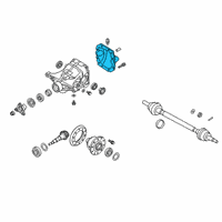 OEM 2019 Kia K900 Cover-Diff Diagram - 530754J027