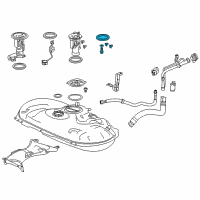 OEM Honda Accord Regulator Assembly, Pressure Diagram - 16015-T3V-L00