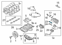 OEM Hyundai Genesis Seal-Oil Diagram - 26414-3F310