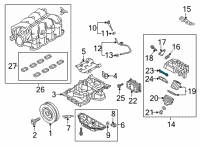 OEM 2016 Hyundai Genesis Seal-Oil Diagram - 26414-3F310