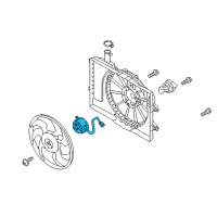 OEM 2017 Hyundai Elantra Motor Assembly Diagram - 25386-F2000