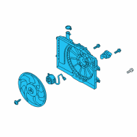 OEM 2020 Hyundai Elantra GT Blower Assembly Diagram - 25380-F2000