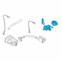 OEM Kia Purge Control Valve Assembly Diagram - 290152B000