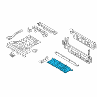 OEM BMW X5 Luggage-Compartment Floor, Rear Diagram - 41-12-7-377-379