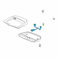 OEM Acura Integra Wire Diagram - 34273-ST7-A01