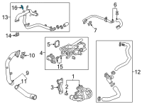 OEM Buick Encore GX Temperature Sensor Diagram - 55488246