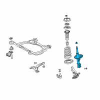 OEM Toyota Sienna Strut Diagram - 48510-A9690