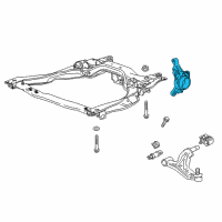 OEM 2019 Chevrolet Spark Knuckle Diagram - 94525787