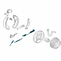 OEM GMC K2500 Spring Diagram - 18034934