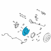 OEM 2016 Ford F-150 Splash Shield Diagram - CL3Z-2C029-A