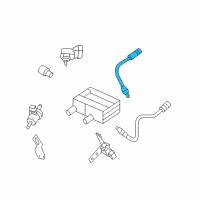 OEM Kia Forte Oxygen Sensor Assembly, Rear Diagram - 392102G400